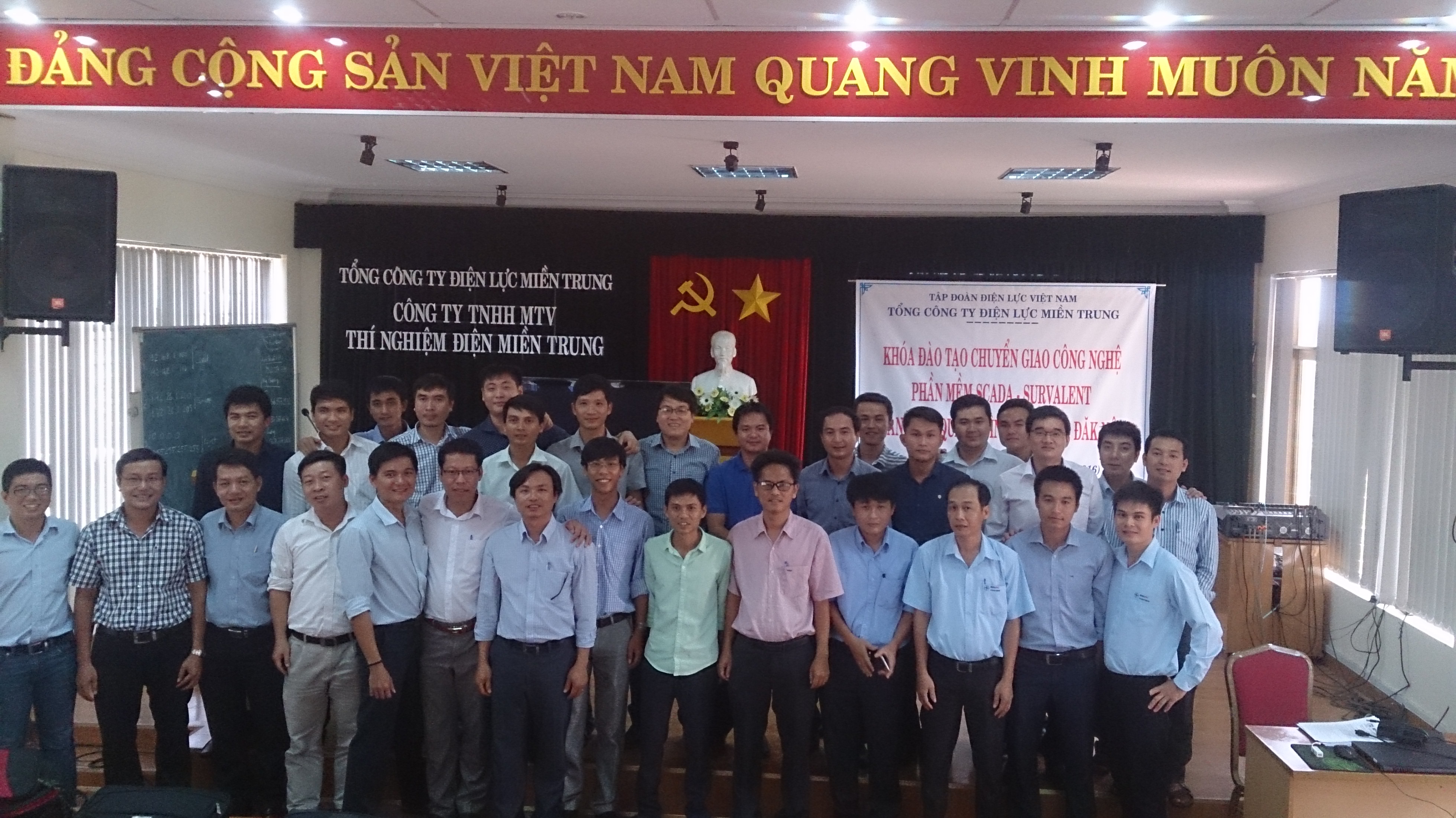 Construction of Control Centers at Quang Binh - Phu Yen - Dak Nong Power Companies